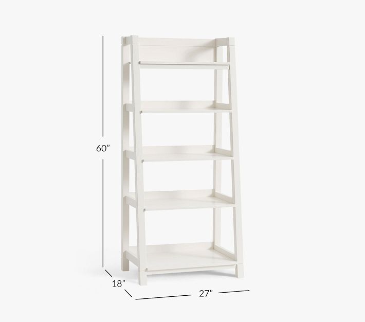 Morgan Leaning Kids Bookshelf | Pottery Barn Kids