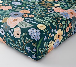 Rifle Paper Co. Garden Party Forest Organic Crib Fitted Sheet