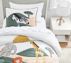 Brendan Animals Safari Quilt & Shams