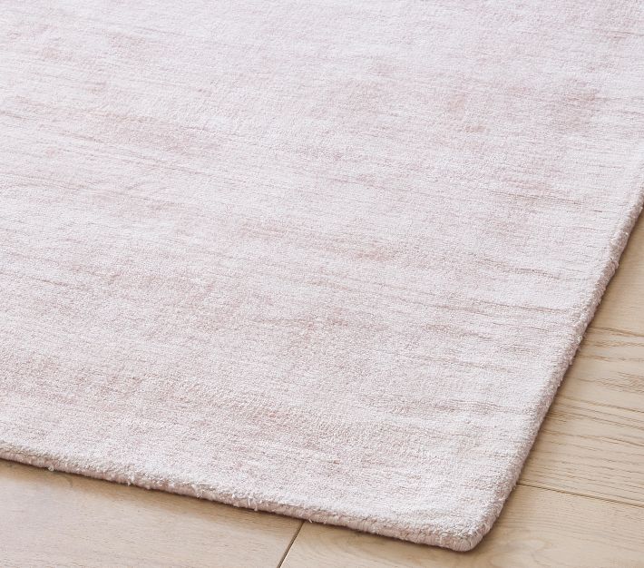 Solid Viscose Rug Pottery Barn Kids