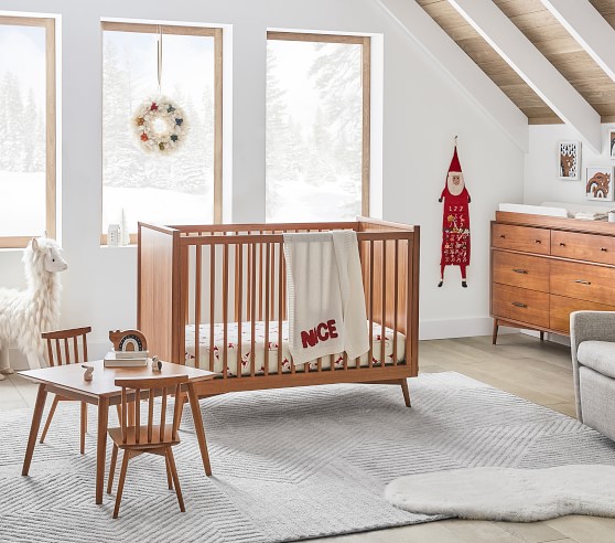 West Elm X PBK Felt Santa Advent Calendar | Pottery Barn Kids