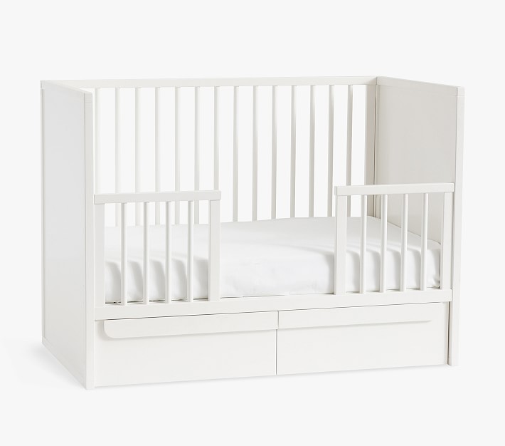 west elm x pbk Gemini Modern Toddler Bed Conversion Kit Pottery Barn Kids