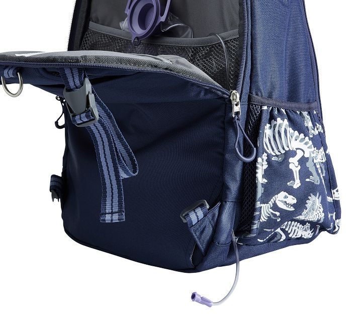 Mackenzie Solid Navy Backpack & Lunch Bundle, Set of 3