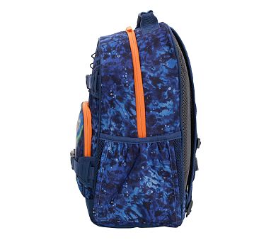 Mackenzie Navy Planet Tie-Dye Backpacks | Pottery Barn Kids