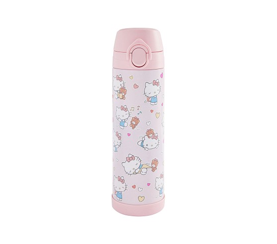 Mackenzie Hello Kitty® Hearts Glow-in-the-Dark Water Bottles | Pottery ...