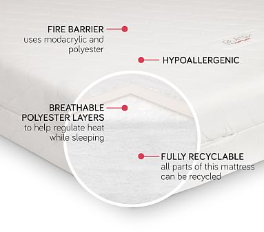 Babyletto Pure Core Hybrid Crib Mattress | Pottery Barn Kids