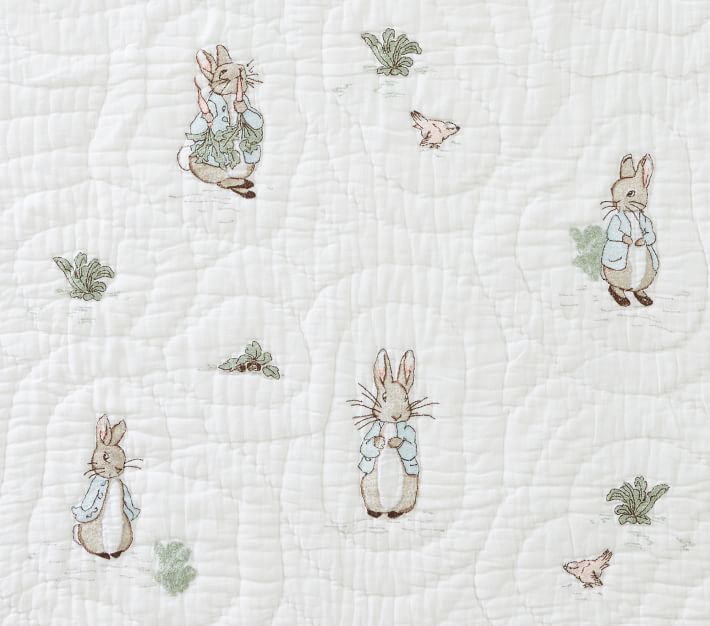 Peter Rabbit™ Baby Quilt | Pottery Barn Kids