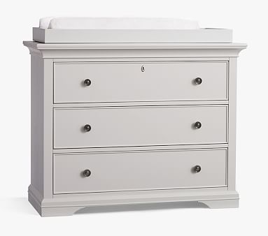 Larkin Changing Table Dresser & Topper | Pottery Barn Kids