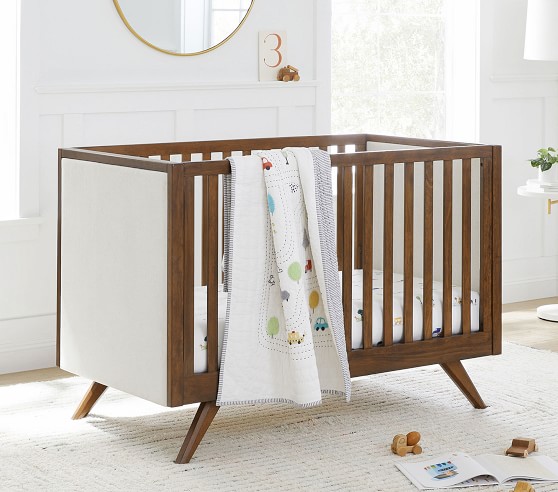 Wright Upholstered Convertible Crib