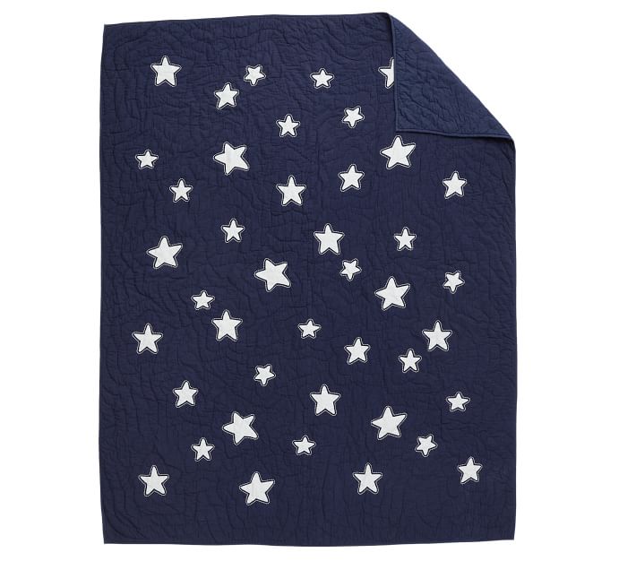 Shining Star GlowintheDark Quilt & Shams Pottery Barn Kids
