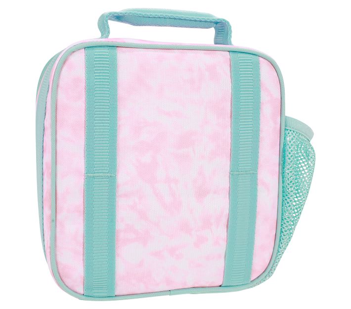 Mackenzie Pink Heart Tie-Dye Lunch Boxes | Pottery Barn Kids