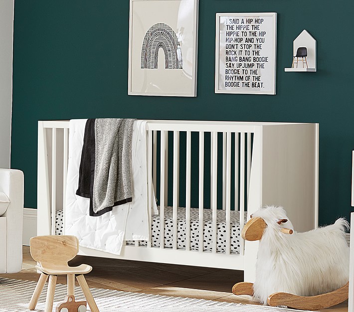 Milo Two Tone Convertible Crib Pottery Barn Kids