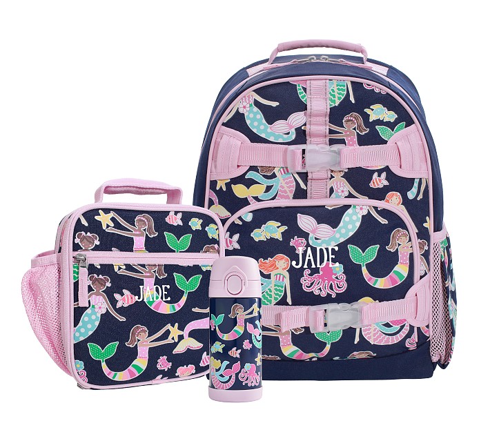 Mackenzie Lavender Floral Blooms Backpack & Lunch Bundle, Set of 3