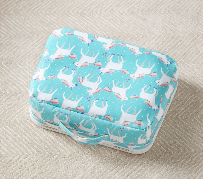 Mackenzie Aqua Unicorn Parade Lunch Boxes