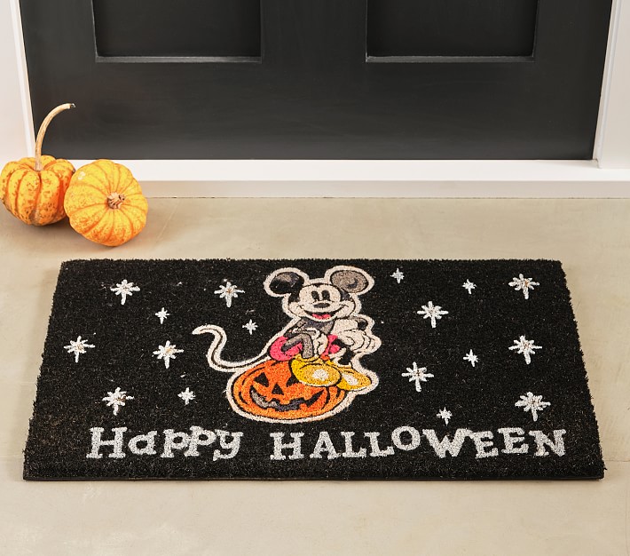 Disney Mickey Mouse Light Up Halloween Doormat | Pottery Barn Kids