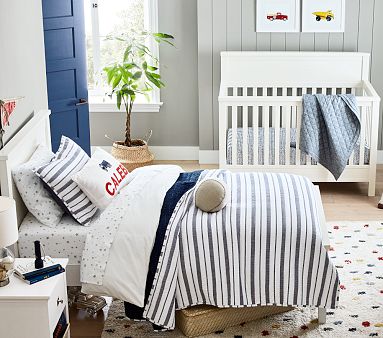 Charlie Low Footboard Kids Bed | Pottery Barn Kids