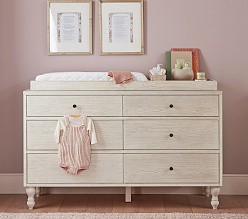 Bellevue Extra-Wide Nursery Dresser & Topper Set