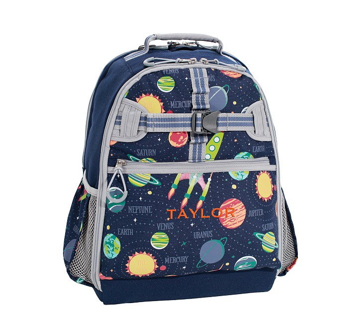 Space Stars Galaxy Custom Initials Monogram School Port Authority® Backpack