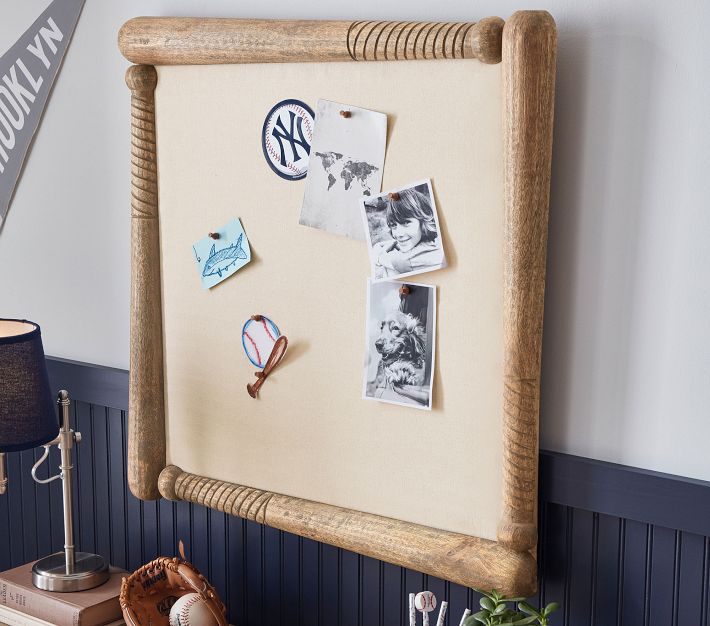 Baseball Bat Pinboard Pottery Barn Kids