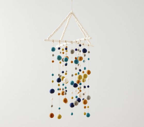 west elm x pbk Felted Pom-Pom Mobile