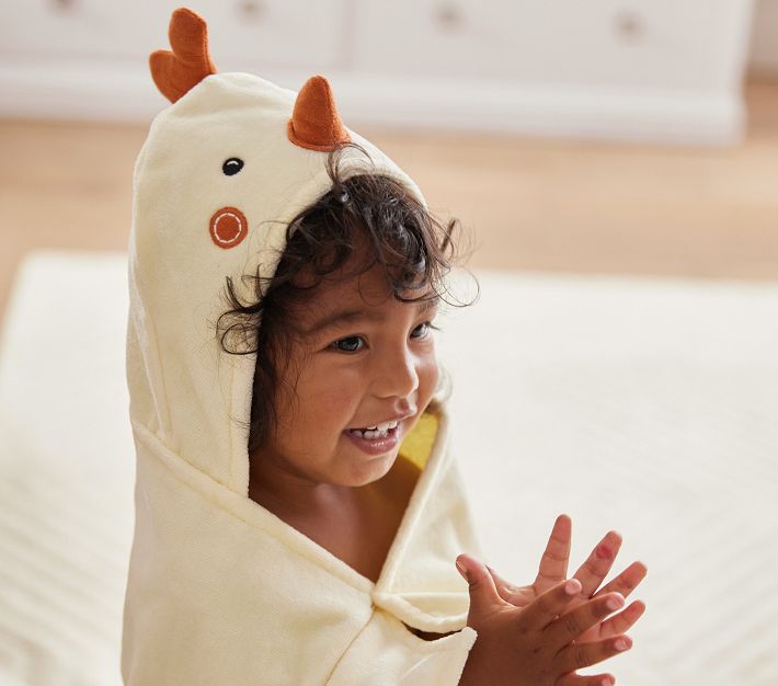 Chick Baby Hooded Towel Pottery Barn Kids