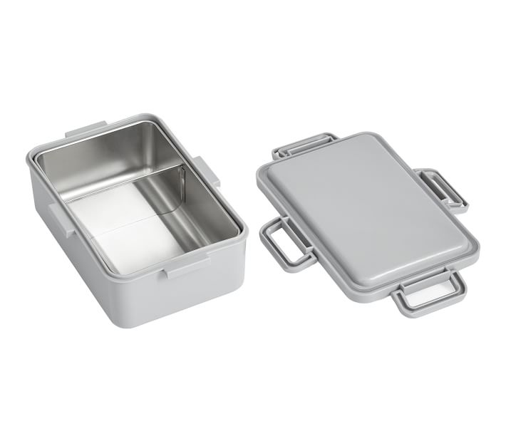 Bentgo Kids' Stainless Steel Leak-Proof Lunch Box - Silver for sale