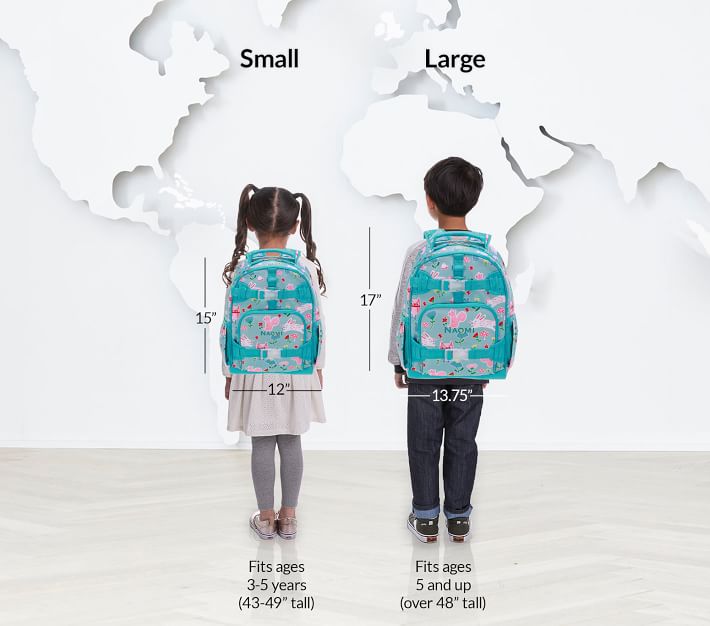 Mackenzie Aqua Garden Bunnies Backpacks Pottery Barn Kids