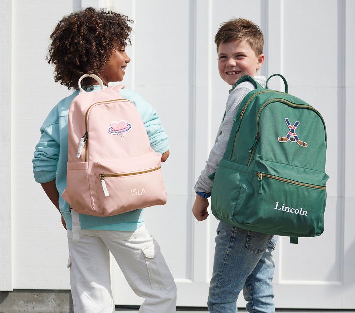 Colby Solid Forest Backpacks Pottery Barn Kids