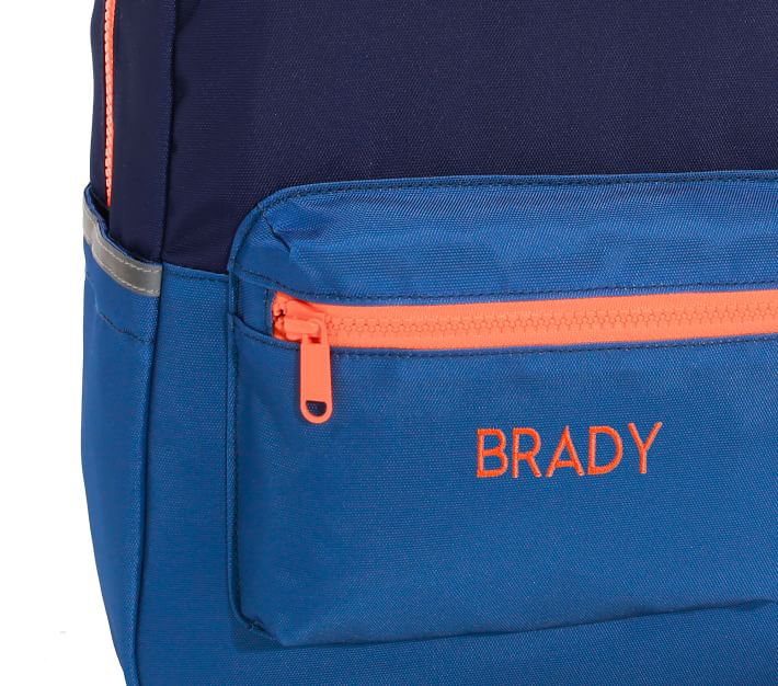 Plain Orange Backpack Cooler