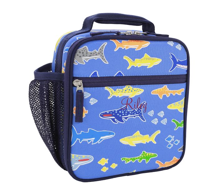 Mackenzie Blue Bright Sharks Glow-in-the-dark Lunch Boxes 