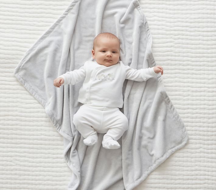 Chamois Baby Blanket | Pottery Barn Kids