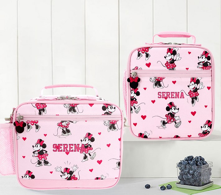 Minnie Mouse Kids Lunch Box Set – Includes Lunch Bag, Box & 580ml Water Bottle