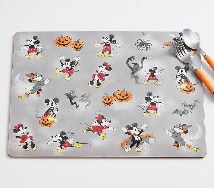 sjæl flare Tarmfunktion Disney Mickey Mouse Halloween Placemat | Pottery Barn Kids