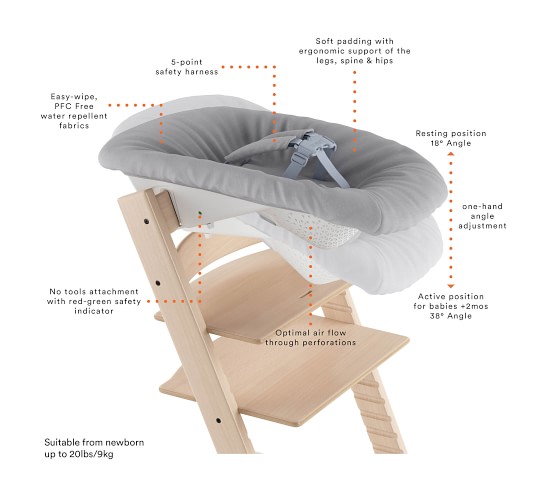 Stokke® Tripp Trapp® Newborn Seat Attachment | Pottery Barn Kids