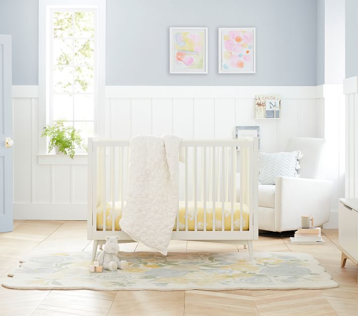 Hope For Flowers By Tracy Reese Rose Organic Crib Fitted Sheet