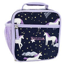 Mackenzie Navy Night Unicorn Glow-in-the-Dark Lunch Boxes