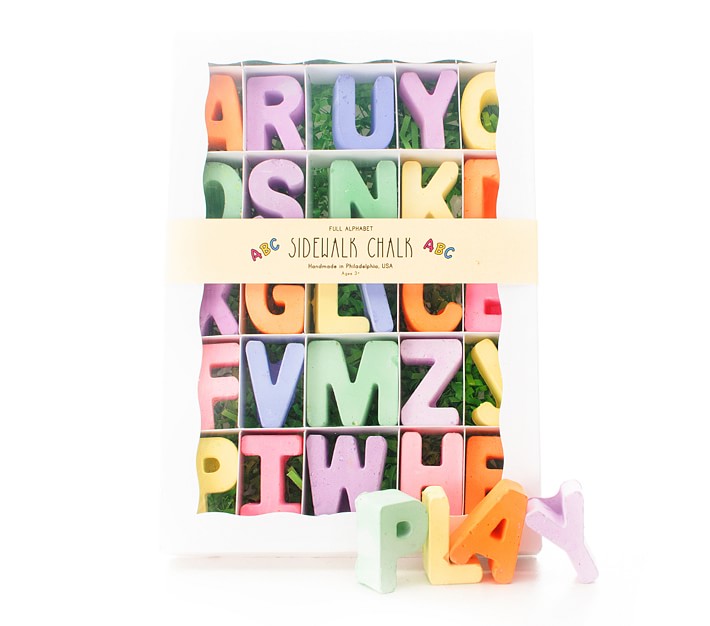 Twee ABC Chalk Set Pottery Barn Kids