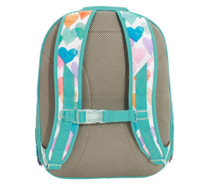 Mackenzie Turquoise Rainbows Chenille Backpacks