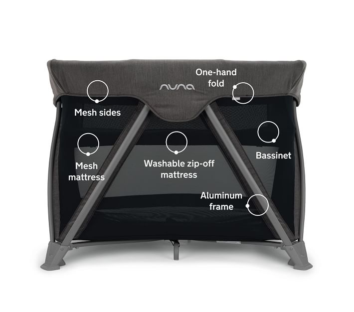 Nuna Cove AIRE Go Travel Crib Pottery Barn Kids