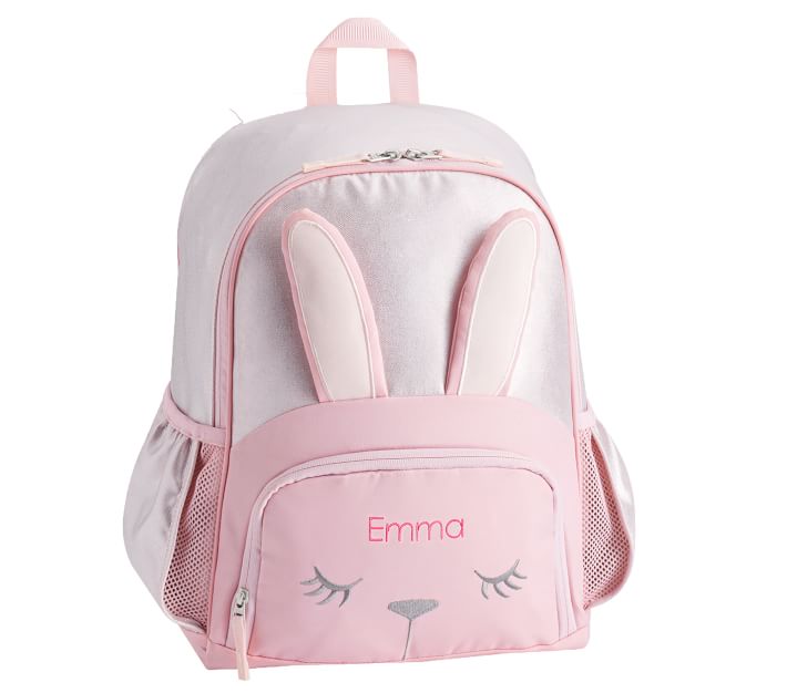 Baby Pink Gothic Plush Bunny Backpack (3.0)