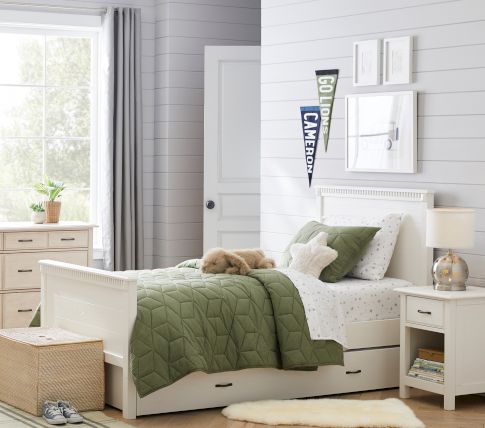 Soothing Sage Shared Bedroom