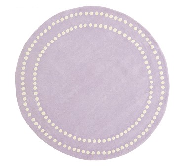 Circle Bag LOUIS Purple Organic Cotton 