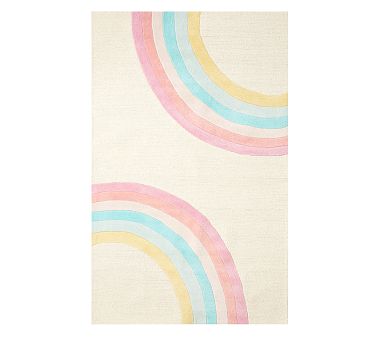 Rainbows Rug | Pottery Barn Kids