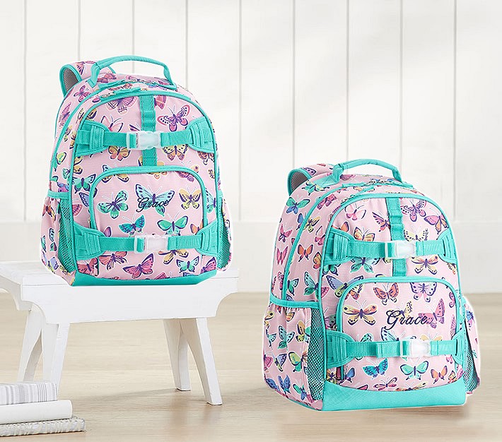 Pottery Barn Kids Backpack And Lunchbox Girls Butterflies Back to