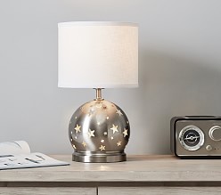 Star Cutout 3-Way Table Lamp