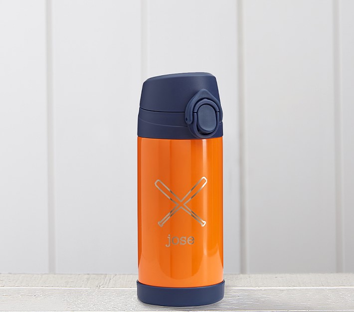 Stainless Steel Water Bottle Pop Up Vacuum Insulated Portable For