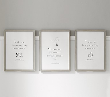 Disney's Winnie the Pooh Framed Wall Art | Pottery Barn Kids