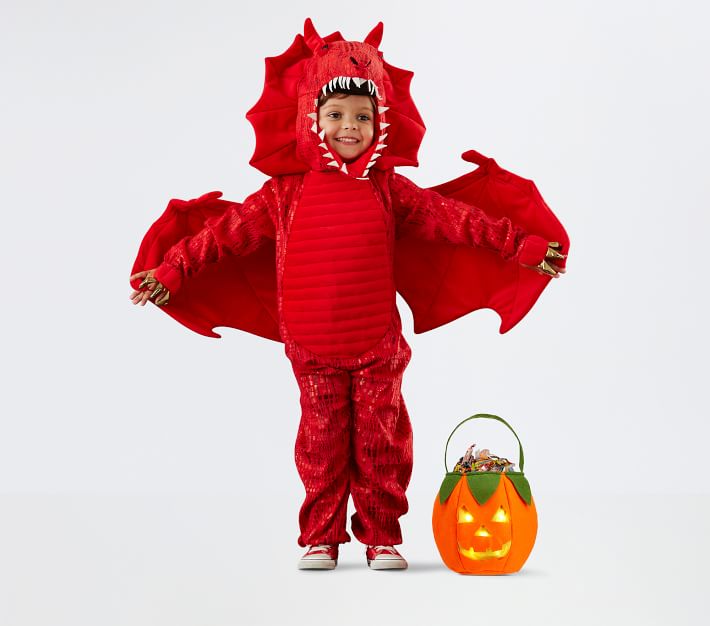 Red Toddler Dragon Costume | Pottery Barn Kids