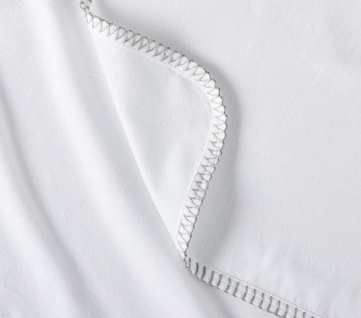 Gingham Flannel Swaddle Set Pottery Barn Kids