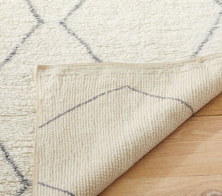 Machine Washable west elm x pbk Baby Souk Wool Rug Pottery Barn Kids